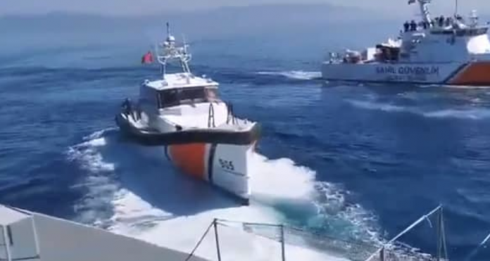 Διαβήματα της Ελλάδας στην Τουρκία για τις υπερπτήσεις και την σύγκρουση σκαφών στα Ίμια