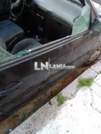 Μπαράζ διαρρήξεων στη Λαμία - Σπάνε τα τζάμια των αυτοκινήτων
