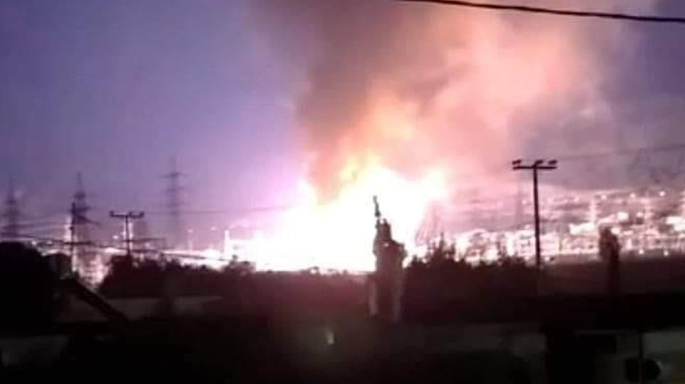 Το βίντεο - ντοκουμέντο από το σημείο της έκρηξης στον Ασπρόπυργο