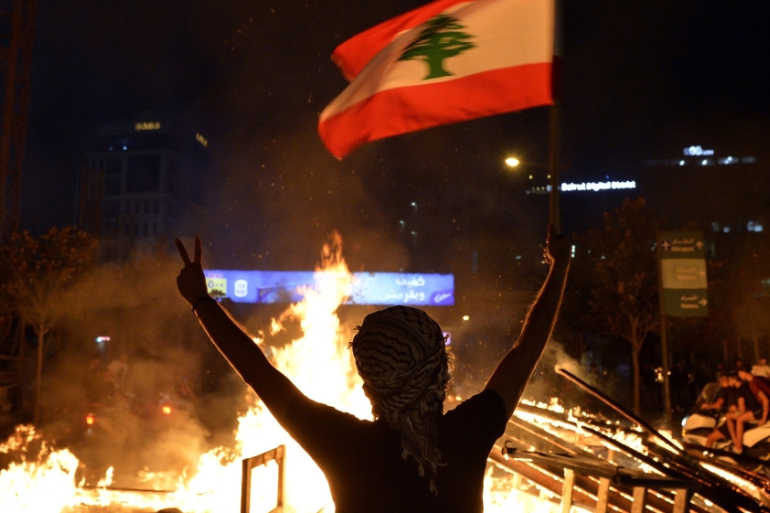 Διαδήλωση κατά του υπερπληθωρισμού στη Βηρυτό. Ο πρόεδρος καλεί τον πρωθυπουργό να σχηματίσει κυβέρνηση ή να φύγει