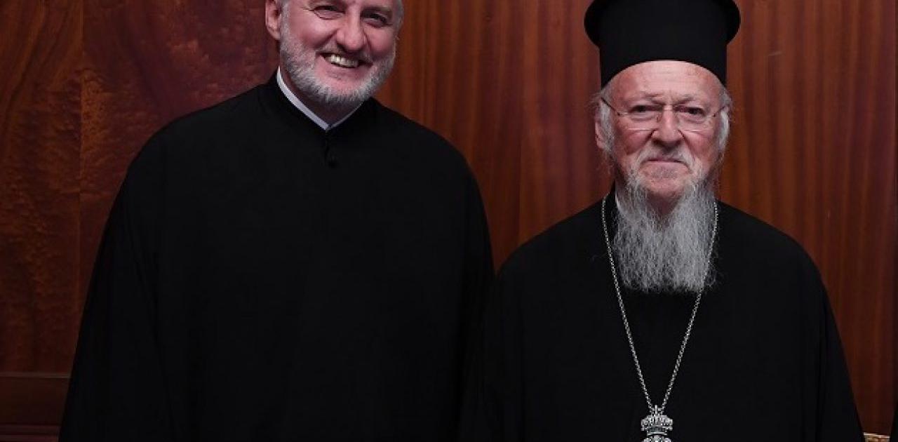 Η συνάντηση του Οικουμενικού Πατριάρχη με τον Αρχιεπίσκοπο Αμερικής Ελπιδοφόρο