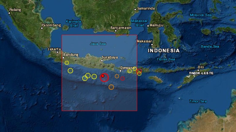 Σεισμός 6 Ρίχτερ στην Ινδονησία -Είχε εστιακό βάθος 96 χιλιόμετρα