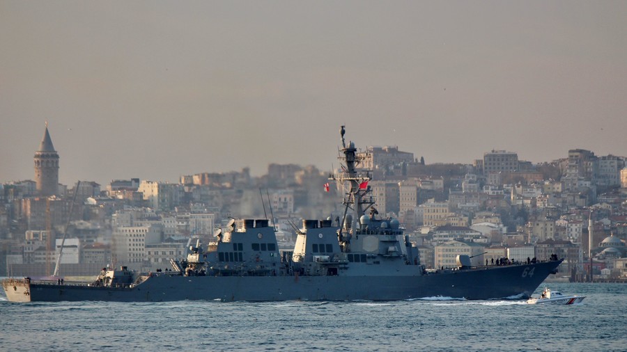 ΗΠΑ: Συνηθισμένη διαδικασία η πλεύση των αμερικανικών πολεμικών στη Μαύρη Θάλασσα