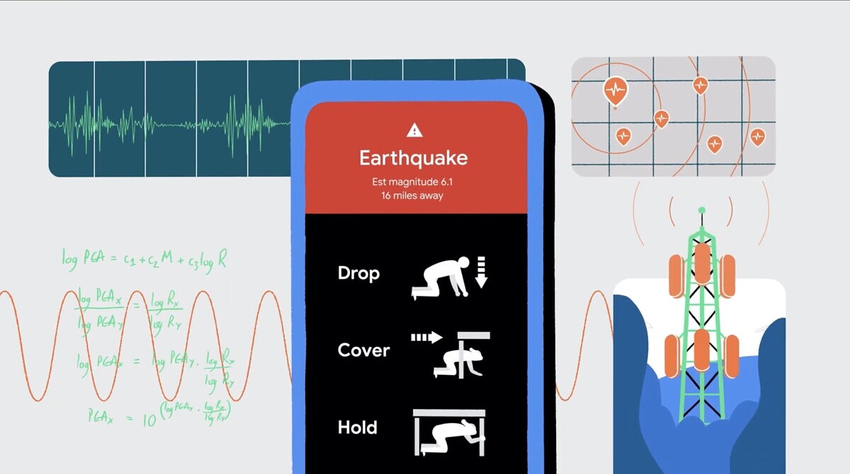 Google Earthquake System: Διαθέσιμο και στην Ελλάδα το σύστημα ενημέρωσης σεισμών