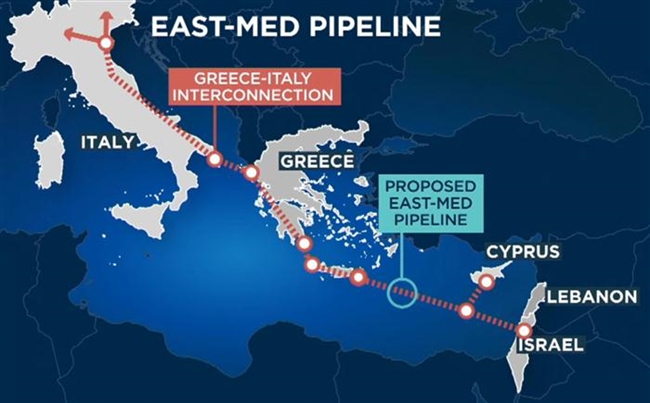 Ελληνική πρωτοβουλία: Επιστολή στην Κομισιόν 8 κρατών υπέρ του EastMed
