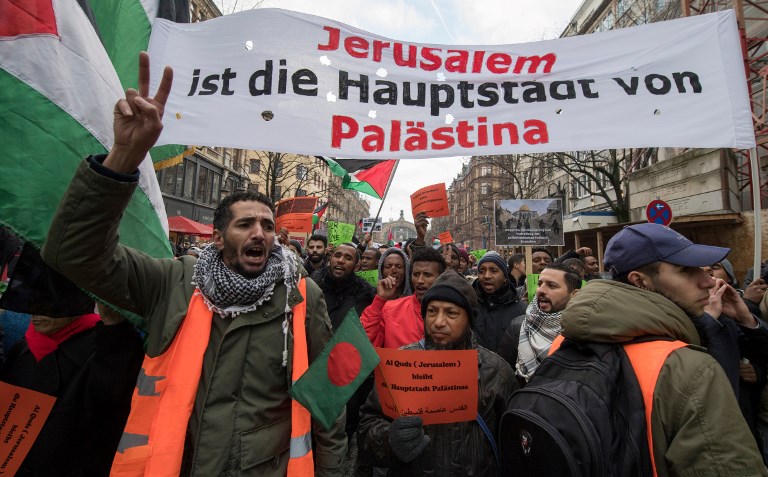 Φιλοπαλαιστινιακές διαδηλώσεις κατά του Ισραήλ στη Γερμανία