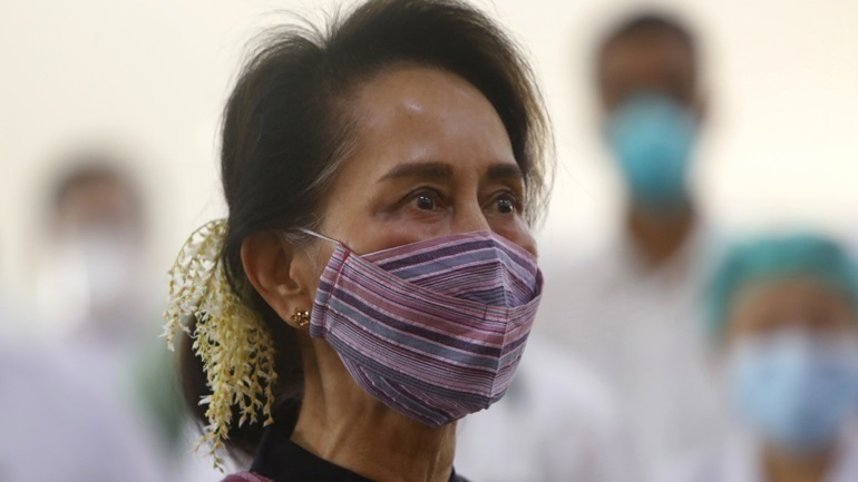 Μιανμάρ: Η Αούνγκ Σαν Σου Τσι εμφανίστηκε για πρώτη φορά  στο δικαστήριο μετά το πραξικόπημα