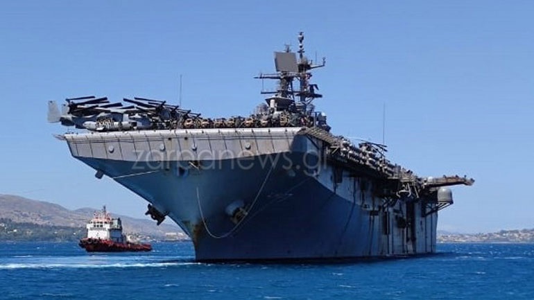 Στη Σούδα το «θηρίο» του Αμερικανικού Πολεμικού Ναυτικού