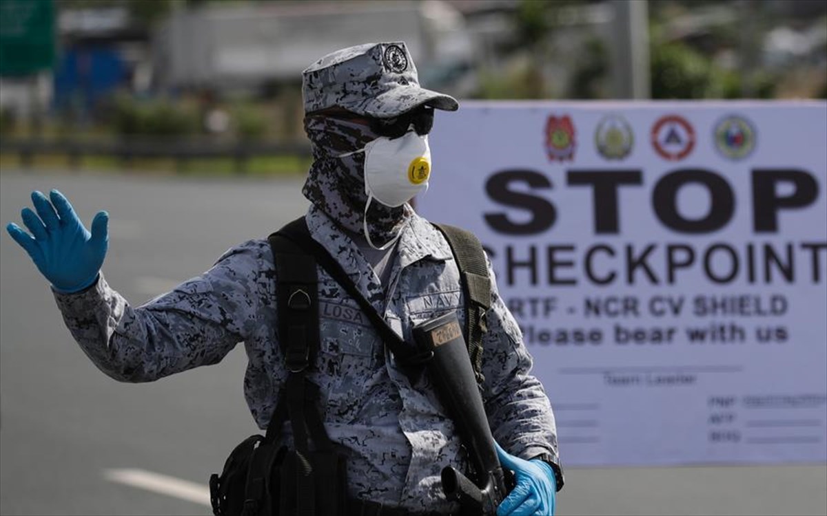Φιλιππίνες: Συλλαμβάνεσαι γιατί δεν φοράς σωστά την μάσκα