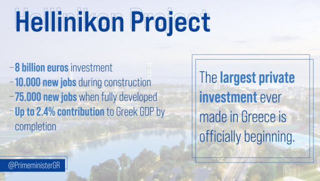 Tweet Μητσοτάκη για την επένδυση στο Ελληνικό - Η Ελλάδα στρέφεται προς την υποστήριξη νέων επενδύσεων
