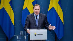 Κυβερνητική κρίση στη Σουηδία.  Παραιτήθηκε ο πρωθυπουργός Στέφαν Λεβέν