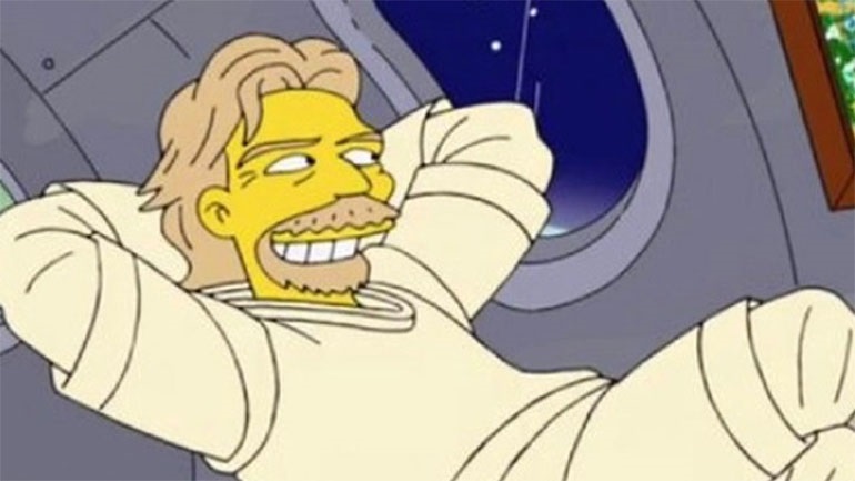 Oι Simpsons προέβλεψαν (και) το διαστημικό ταξίδι του Μπράνσον