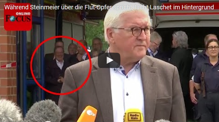 Γερμανία: Ο διάδοχος της Μέρκελ απολογείται για το ξεκαρδιστικό του γέλιο εν μέσω εθνικού πένθους