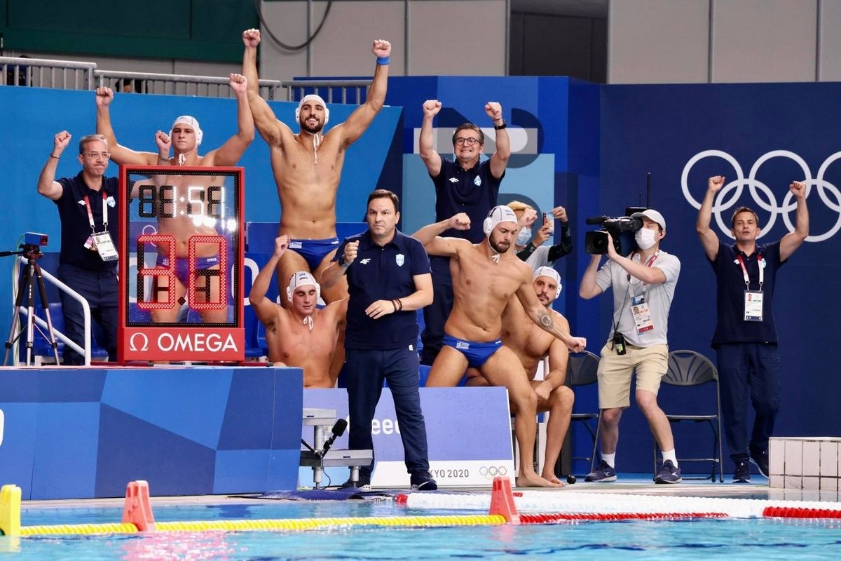 Ελλάδα - Μαυροβούνιο 10-4: Στους 4 η Εθνική Πόλο και πάμε φουλ για μετάλλιο στους Ολυμπιακούς Αγώνες του Τόκιο