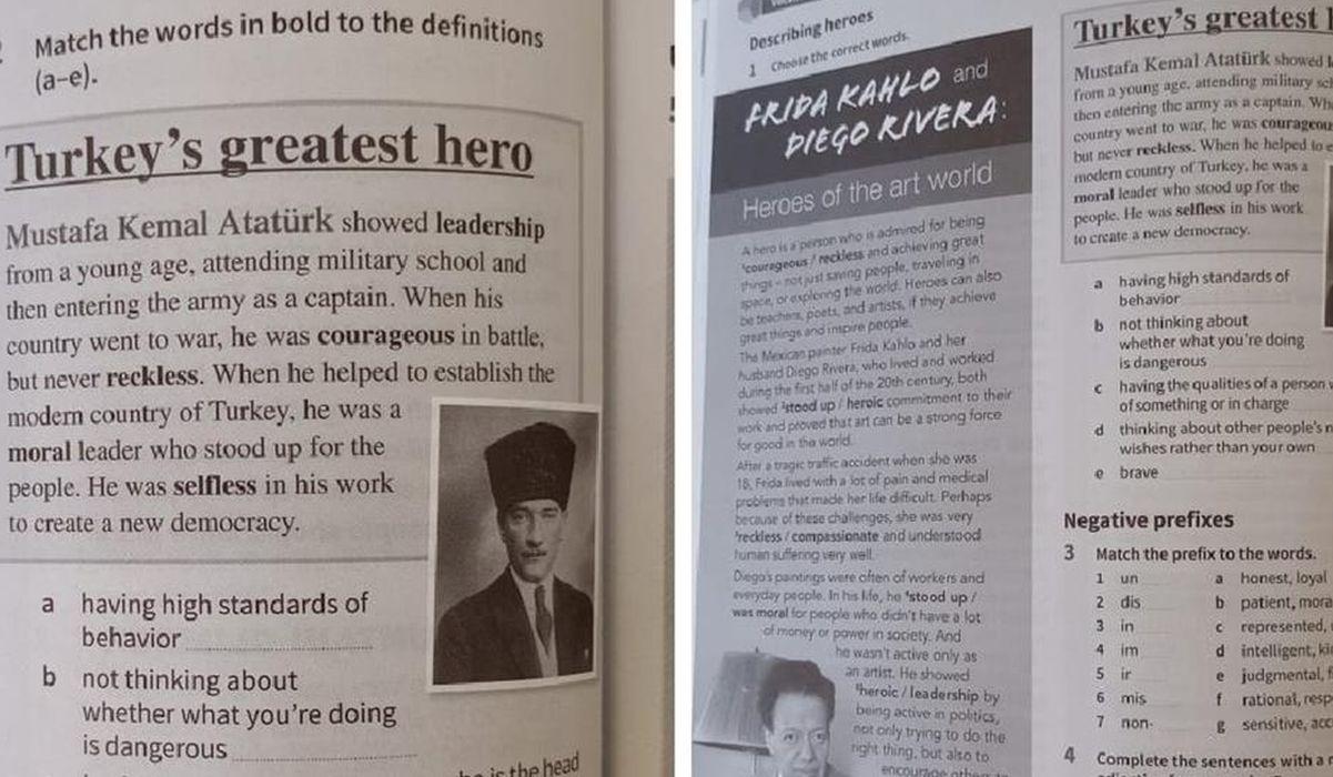 Κύπρος: Αποσύρεται σχολικό βιβλίο αγγλικών με αναφορά στον Κεμάλ Ατατούρκ ως τον μεγαλύτερο ήρωα της Τουρκίας