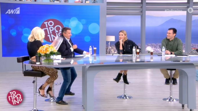 Χαμός για τα σχόλια Λιάγκα "στο Πρωϊνό" - Φαίη Σκορδά: «Γιατί δεν φιλτράρεις αυτά που λες;» (βίντεο)