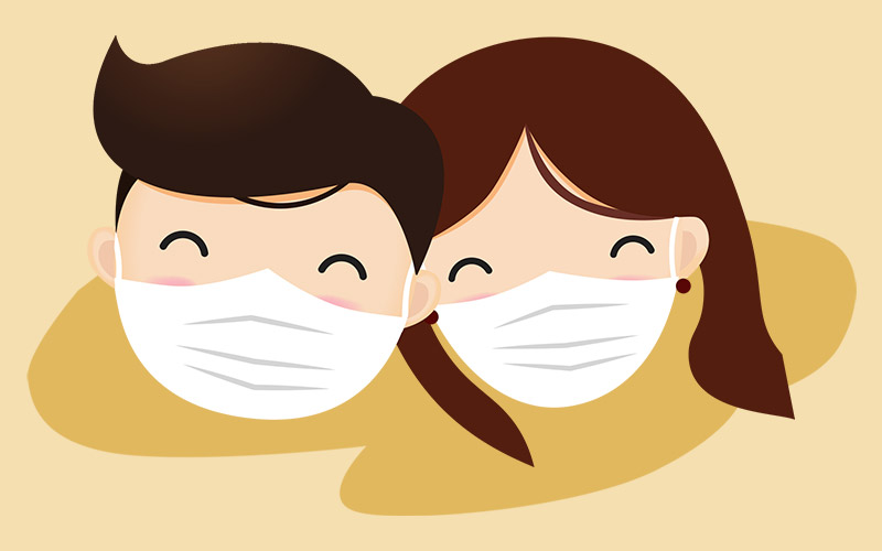 Η χρήση μάσκας μειώνει σημαντικά τη συμπτωματική λοίμωξη κορωνοϊού
