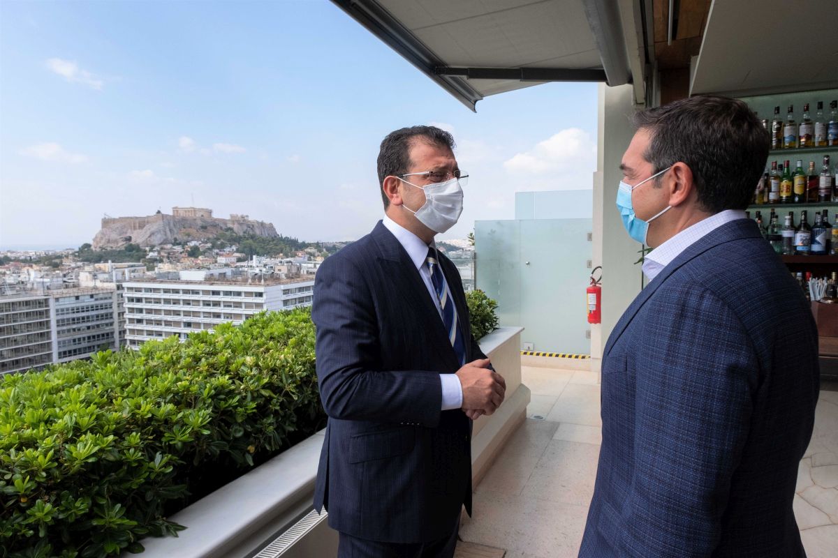 Συνάντηση Τσίπρα - Ιμάμογλου: «Σημαντικό μήνυμα για την ειρήνη, το διάλογο και τη συνεργασία των δύο λαών» επίσκεψη του δημάρχου Κωνσταντινούπολης