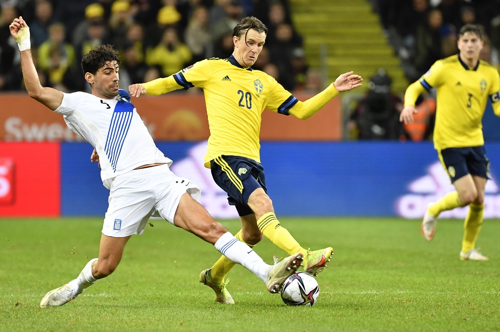 Σουηδία - Ελλάδα 2-0: Ήττα στη Στοκχόλμη για την Εθνική, θέλει το δύο στα δύο για να ελπίζει