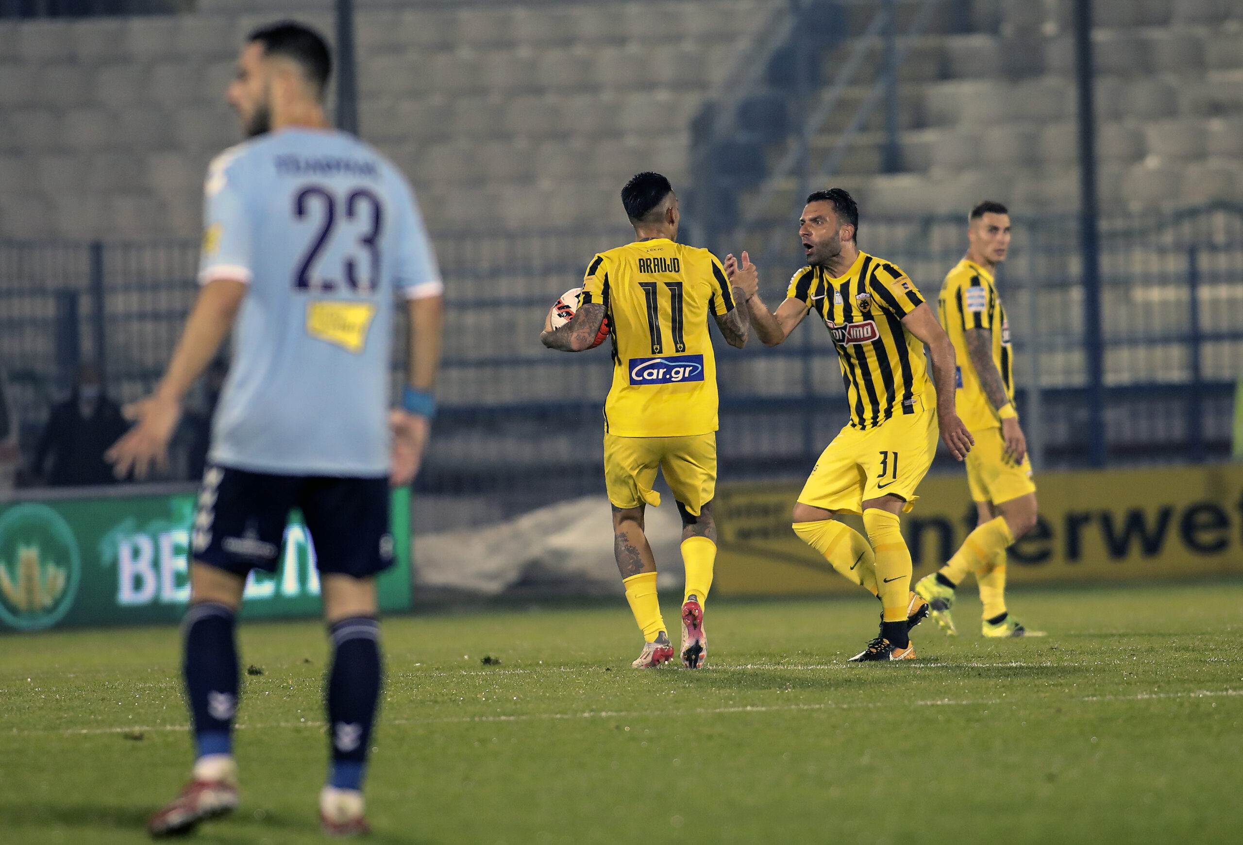 Απόλλων Σμύρνης - ΑΕΚ 2-2: Στη Ριζούπολη σταμάτησε το σερί της Ένωσης