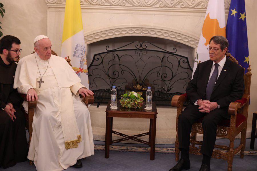 Πάπας Φραγκίσκος: H Κύπρος είναι ένα πολύτιμο μαργαριτάρι