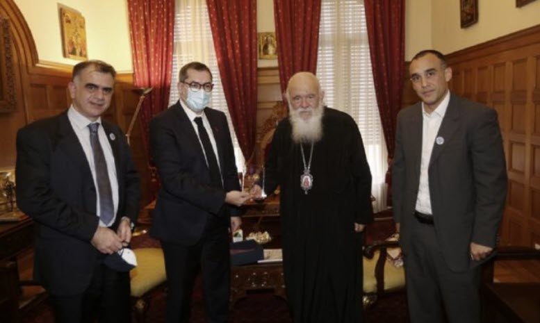 Η Ένωση Ασθενών Ελλάδος επισκέφθηκε τον αρχιεπίσκοπο Ιερώνυμο