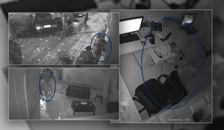 Βίντεο ντοκουμέντο από διάρρηξη σε διαγνωστικό κέντρο στην Κυψέλη