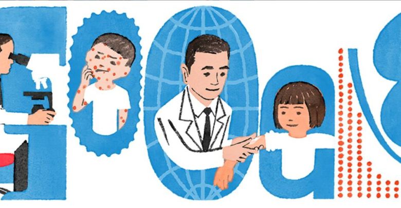 Michiaki Takahashi: Η Google τιμά με doodle τον ιολόγο που ανέπτυξε το πρώτο εμβόλιο κατά της ανεμοβλογιάς