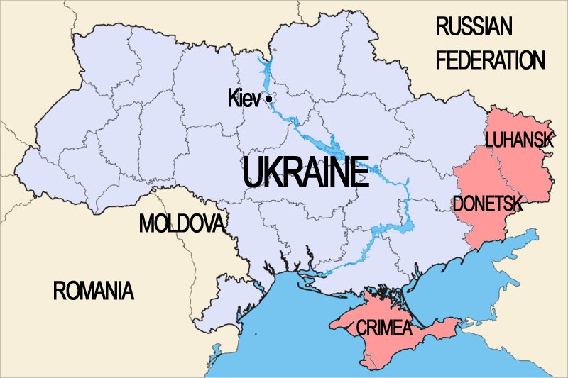 Ο Μπάιντεν θα απαγορεύσει εμπόριο και επενδύσεις με τις αποσχισθείσες περιοχές της Ουκρανίας