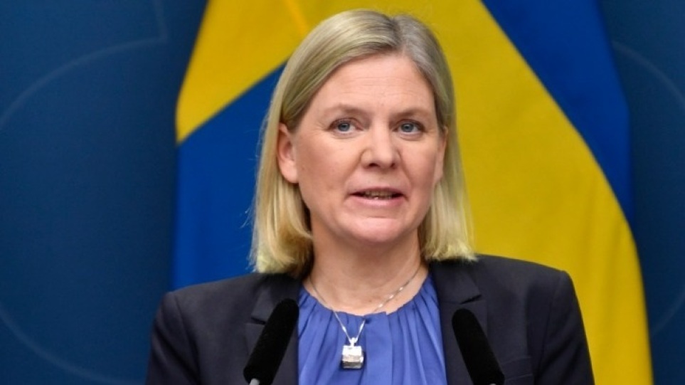 Η πρωθυπουργός της Σουηδίας "δεν αποκλείει" την ένταξη της χώρας στο ΝΑΤΟ