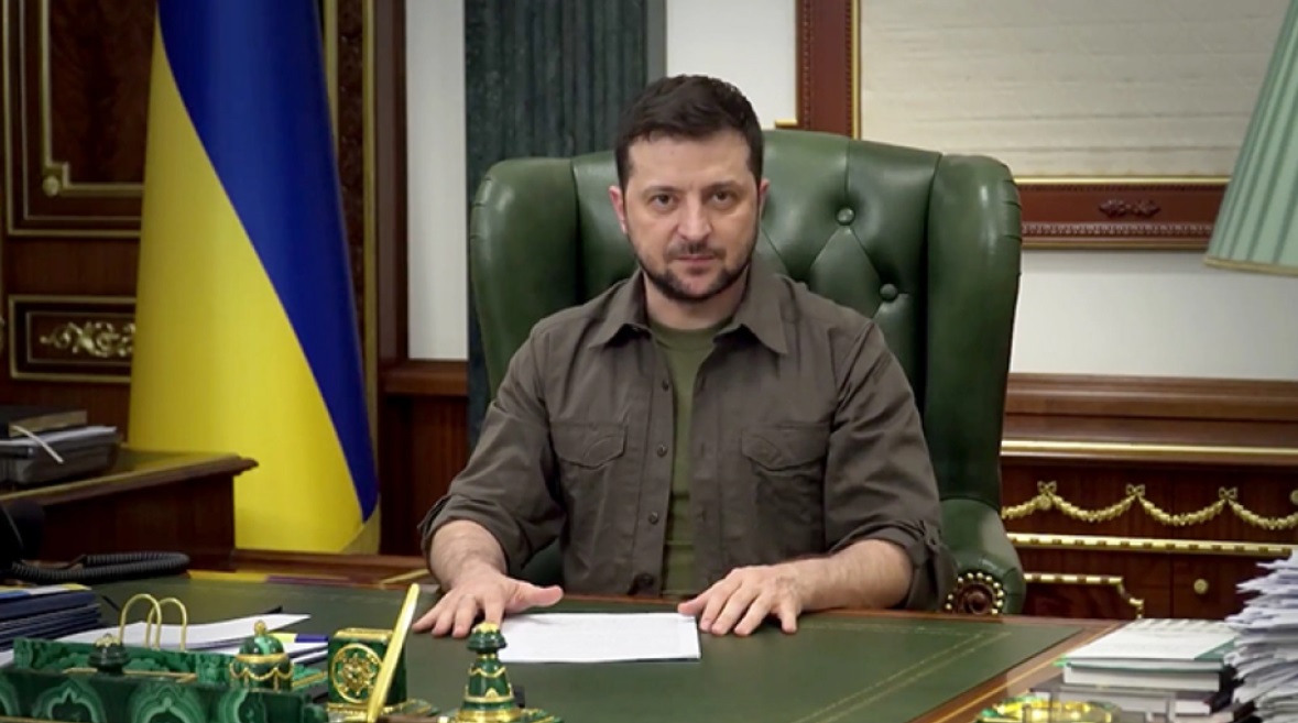 Ο Β. Ζελένσκι αντικατέστησε τον διοικητή των Εδαφικών Αμυντικών Δυνάμεων της Ουκρανίας