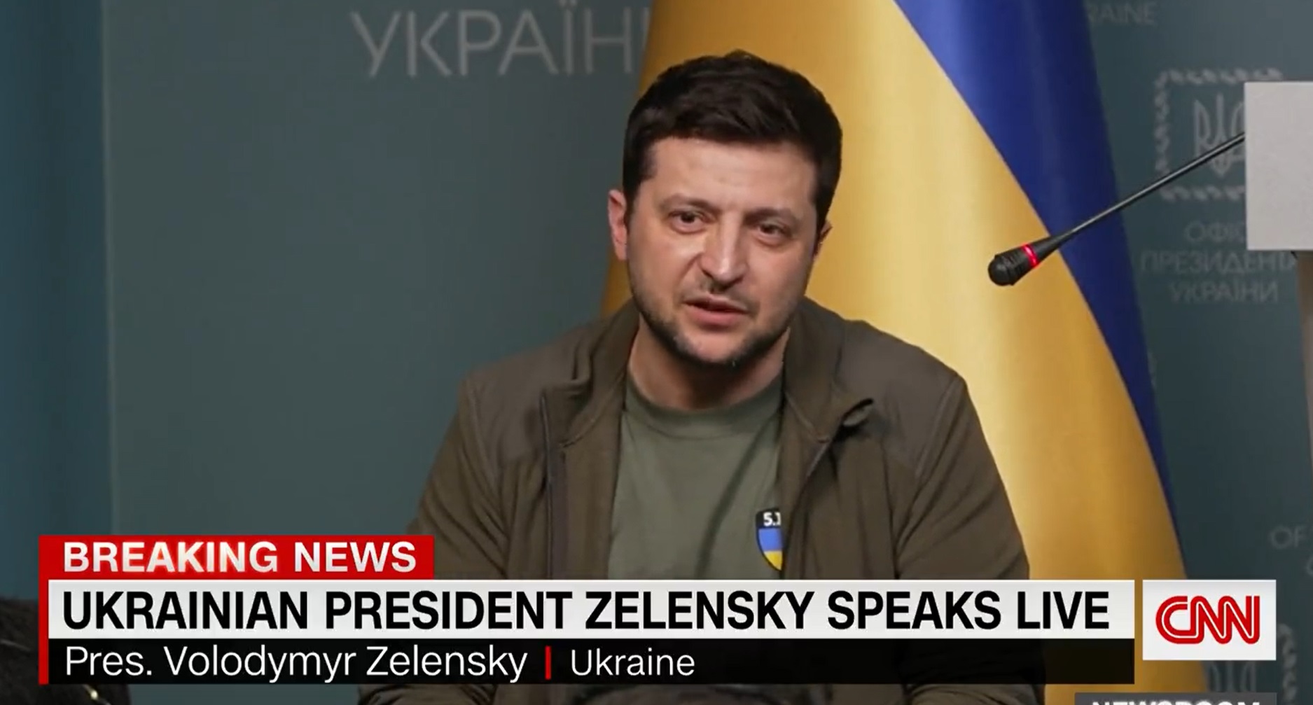 Πόλεμος στην Ουκρανία – Νέο διάγγελμα Ζελένσκι: «Δεν θα παραδοθώ ποτέ - Δεν φοβάμαι να πεθάνω»(βίντεο)