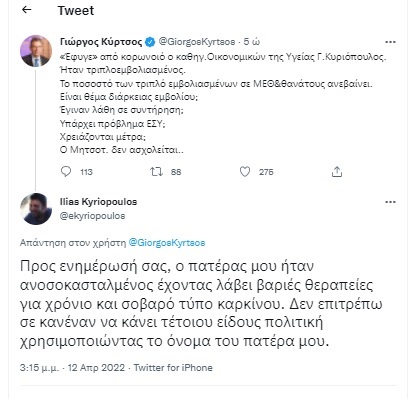 Γιάννης Κυριόπουλος Γιώργος Κύρτσος