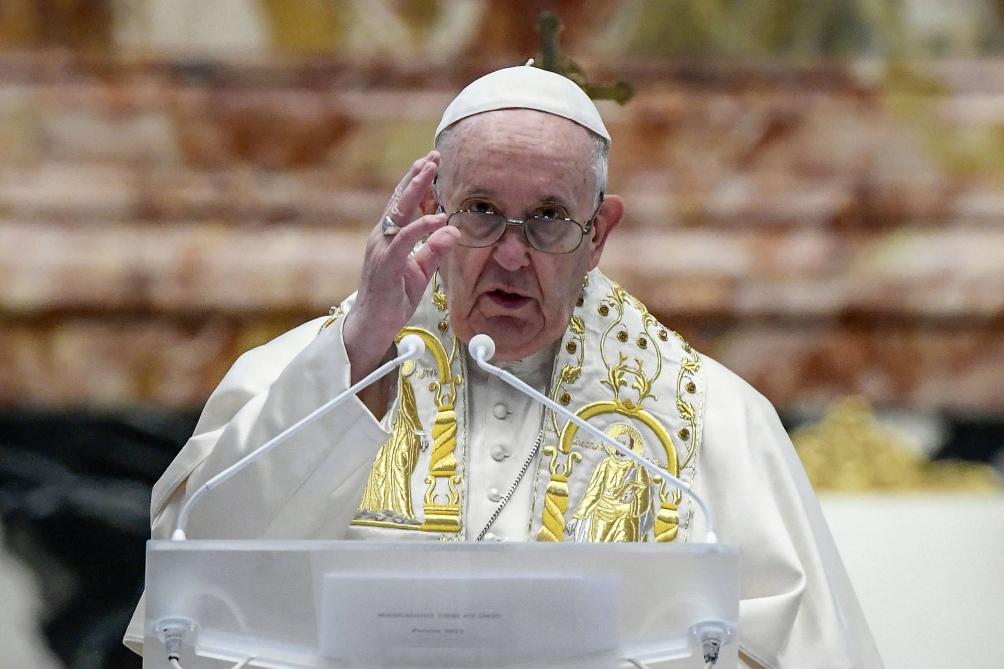 Πάπας Φραγκίσκος:  «Μη συνηθίσουμε το αίμα και τη βία στην Ουκρανία»