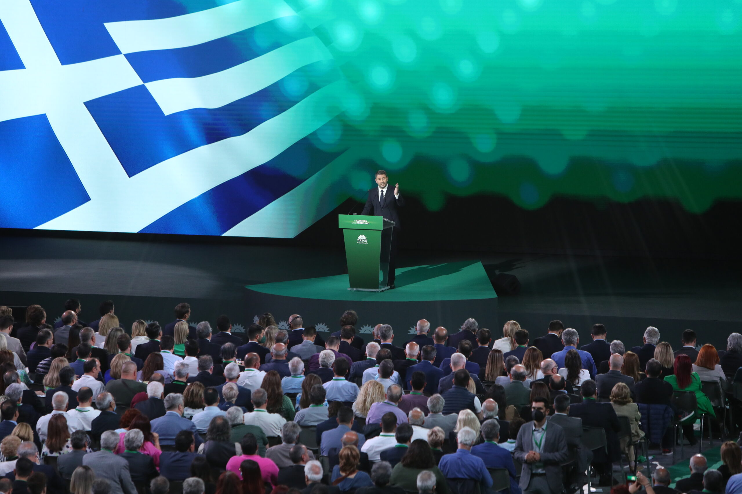 Συνέδριο - Νίκος Ανδρουλάκης: «Το ΠΑΣΟΚ-Κίνημα Αλλαγής έχει στόχο την αναγέννηση της χώρας με την κοινωνία στο προσκήνιο»