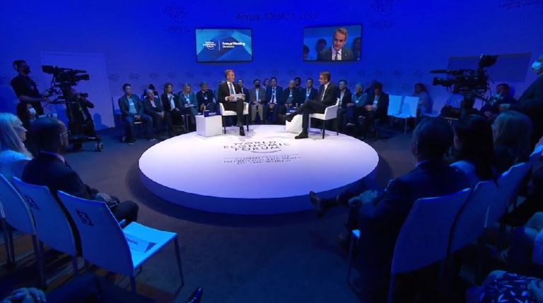 Κυριάκος Μητσοτάκης: Δείτε τη συζήτησή του με τον πρόεδρο του Παγκόσμιου Οικονομικού Φόρουμ