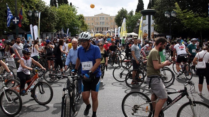 Σήμερα ο 27ος Ποδηλατικός Γύρος της Αθήνας - Ποιοι δρόμοι είναι κλειστοί και ποιες ώρες