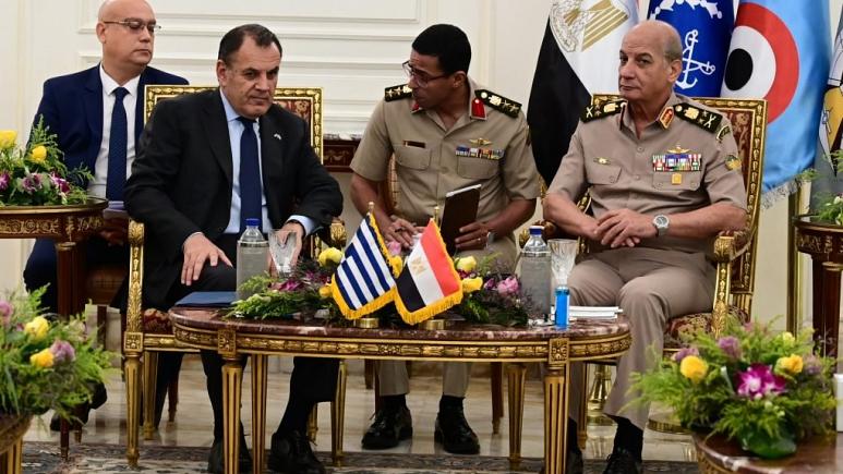 Ολοκληρώθηκε η 5η Τριμερής Συνάντηση Υπουργών Άμυνας Κύπρου-Αιγύπτου-Ελλάδας