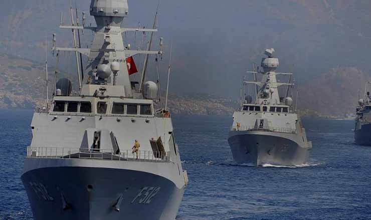 Κύπρος: Τουρκικά πλοία στα κατεχόμενα για την επέτειο της εισβολής (Βίντεο)
