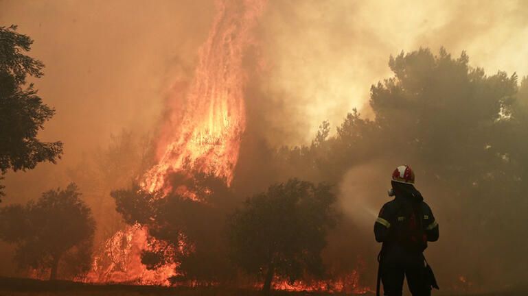 Φωτιές: Μαίνονται τα πύρινα μέτωπα σε Δαδιά, Λέσβο και Γρεβενά