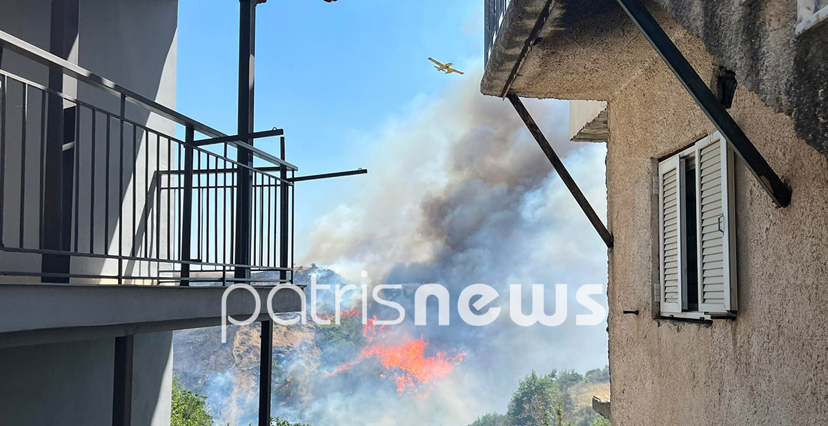 Ηλεία - Άγναντα: Επικίνδυνες διαστάσεις παίρνει η φωτιά με νέο πύρινο μέτωπο – Είναι μια ανάσα από τα σπίτια