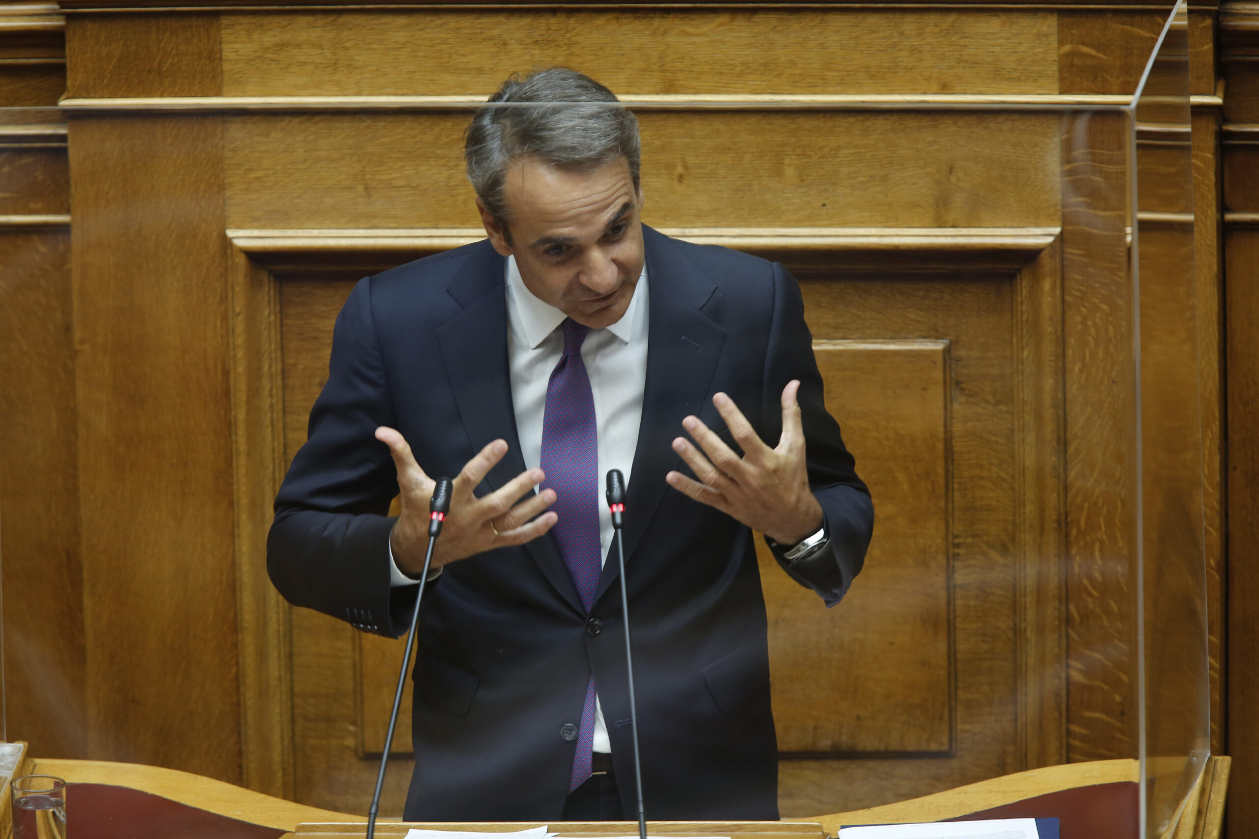 Κυριάκος Μητσοτάκης: Live η ομιλία του Πρωθυπουργού στην Κοινοβουλευτική ομάδα της Νέας Δημοκρατίας