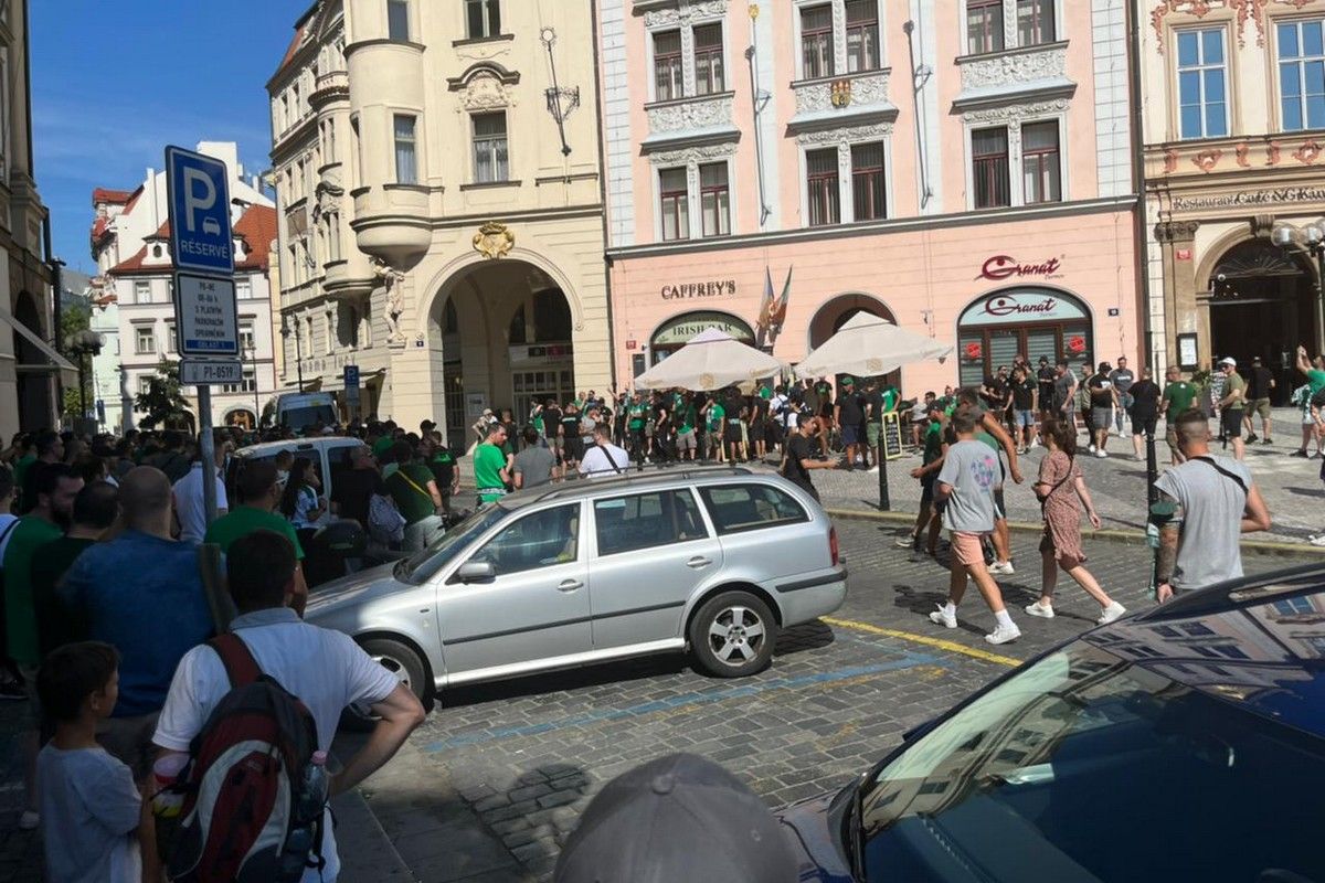 Παναθηναϊκός: Το πάρτι των οπαδών των πρασίνων για την επιστροφή στην Ευρώπη ξεκίνησε νωρίς