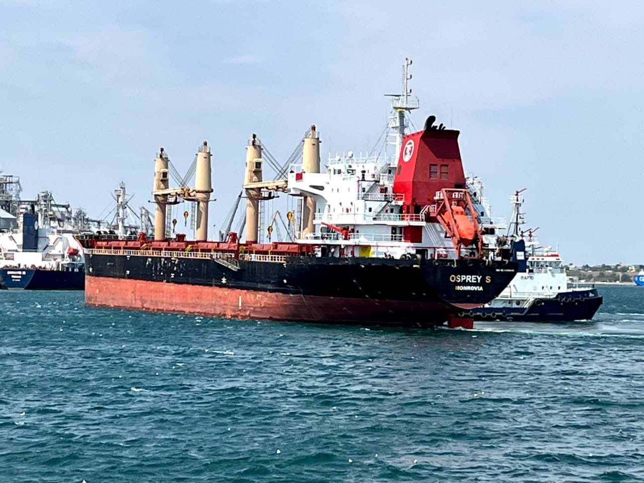 Ουκρανία: Ένα δεύτερο πλοίο για να μεταφέρει σιτηρά ελλιμενίστηκε σε ουκρανικό λιμάνι μετά τη ρωσική εισβολή