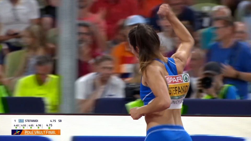 Ευρωπαϊκό Πρωτάθλημα: Ασημένιο μετάλλιο η Στεφανίδη στο επί κοντώ - Η μόνη με 4 ευρωπαϊκά μετάλλια