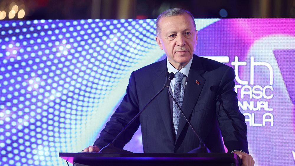 Ερντογάν: Η Τουρκία ενεργεί με αποφασιστικότητα για να υπερασπιστεί τα δικαιώματά της