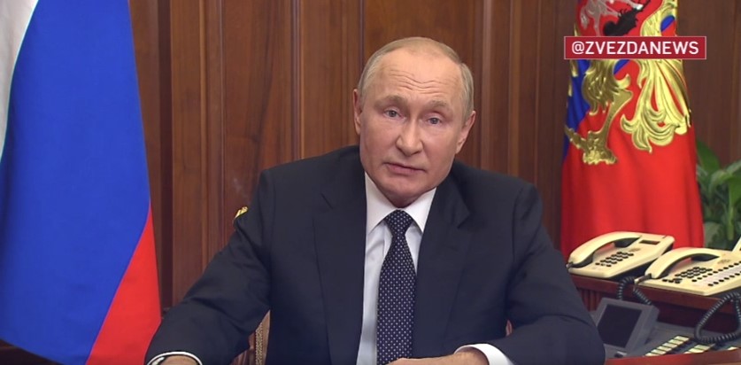 Μερική επιστράτευση ανακοίνωσε ο Βλαντίμιρ Πούτιν. O «κύριος στόχος» της «απελευθέρωσης» του λαού της περιοχής του Ντονμπάς «παραμένει αμετάβλητος»