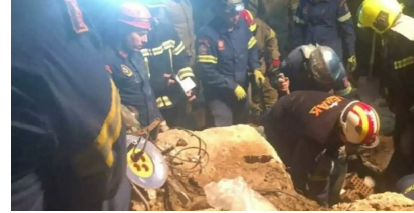Τραγωδία στην Κρήτη: Νεκρή η γυναίκα που καταπλακώθηκε σε ξενοδοχείο από πτώση βράχου (Φωτογραφίες)