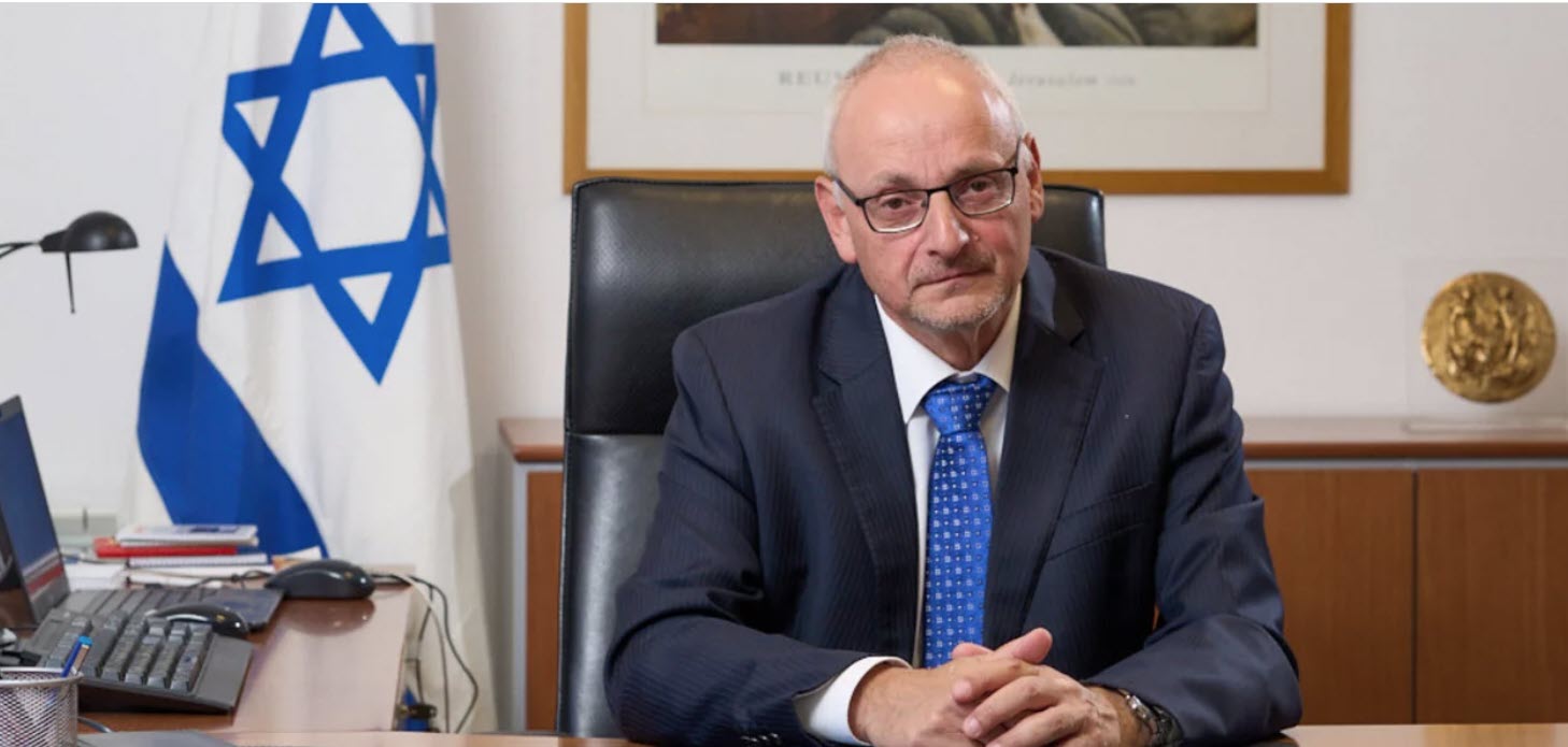 Ο νέος Πρέσβης του Ισραήλ, Νοάμ Κατς επέδωσε σήμερα τα διαπιστευτήριά του
