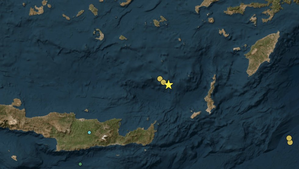 Σεισμός 5,5 Ρίχτερ μεταξύ Κρήτης-Κάσου με προειδοποίηση για τσουνάμι: «Καμία ανησυχία» λέει ο Λέκκας